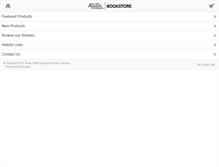Tablet Screenshot of agrilifebookstore.org